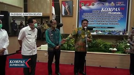 KPK Tertibkan Aset Daerah Di Sumsel