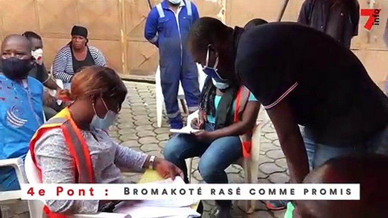 4è pont: Bromakoté rasé comme promis