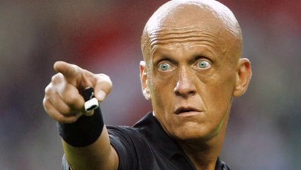 Pierluigi Collina Pengadil Botak Mata Besar Paling Tegas Di Dunia