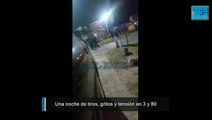 Otra noche de tiros en un sector de Villa Elvira