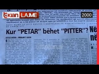 Pse gazeta "Dita" u mbyll per 8 dite (23 Qershor 2000)