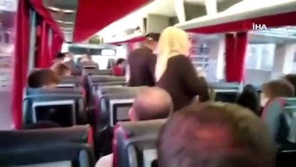 Otobüste koltuk tartışması- Beğenmeyen biletini iade etsin