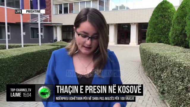 Thaçin e Presin në Kosovë/ Ndërpreu udhëtimin për në SHBA pas akuzës për 100 vrasje
