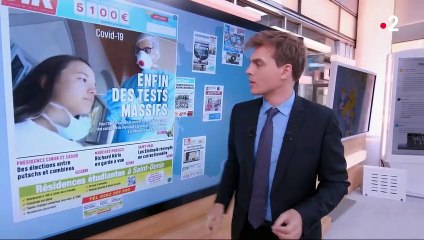 Relâchement sur le port du masque et dépistage en Une de la presse régionale