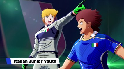 Captain Tsubasa : Rise of New Champions - Bande-annonce de l'équipe d'Italie