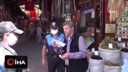 Korona vakasının arttığı ilde polis sokağa indi