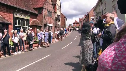 Live- Dame Vera Lynn funeral and Battle of Britain memorial flypast