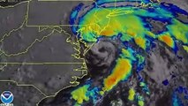 Tropical Storm Fay Near East Coast In Satellite Footage