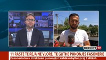 Report TV -11 raste të reja në Vlorë në 24 orë, të gjithë punonjës fasonerie
