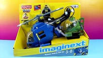 Imaginext Batman Gift set with Baman Batcopter Helicopter Robin Submarine Joker Black Manta