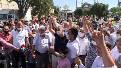 Ayasofya'yı camiden müzeye dönüştüren Bakanlar Kurulu kararına iptal - İSTANBUL