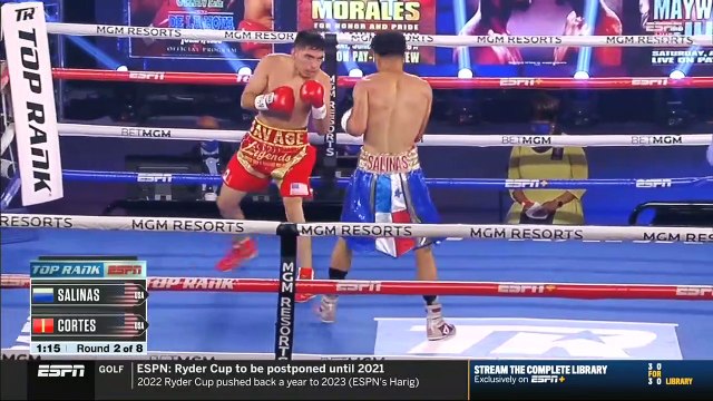 Andres Cortes vs Alejandro Salinas (07-07-2020) Full Fight