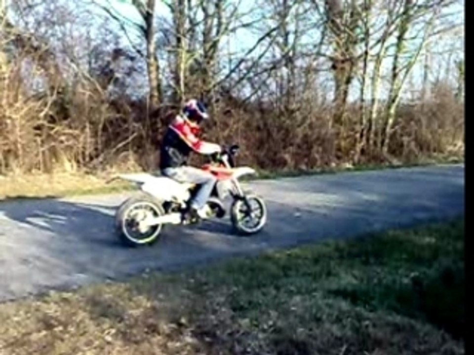 husqvarna 125 sms avec pot spes hva