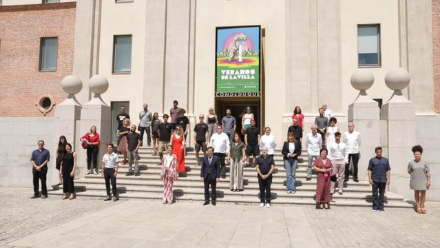 Almeida y Levy acuden a la presentación de los Veranos de la Villa 2020