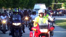 Srebrenitsa kurbanları anısına düzenlenen motosiklet maratonu sona erdi