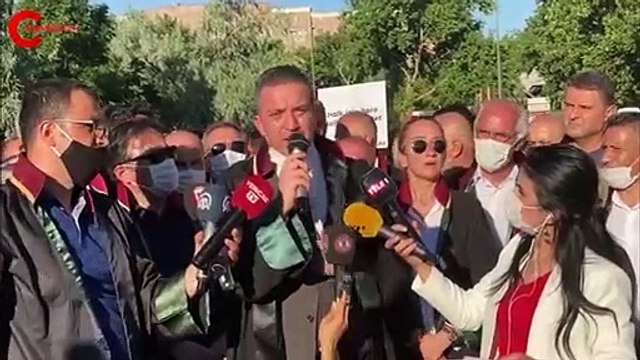 Savunmanın yürüyüşüne polis engeli!