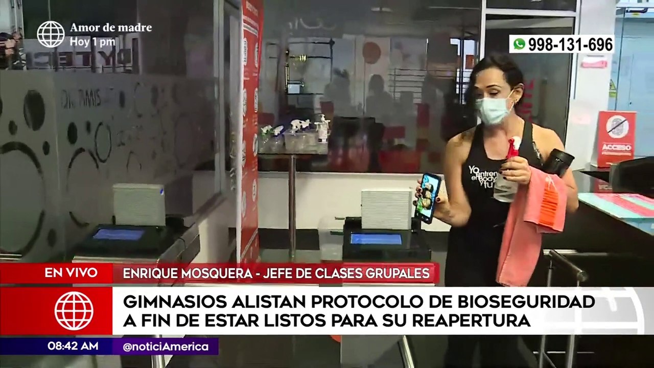 Primera Edición: Gimnasios alistan protocolos de bioseguridad