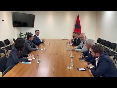 Report TV -Rama takon Vjosa Osmanin dhe Albin Kurtin në Prishtinë