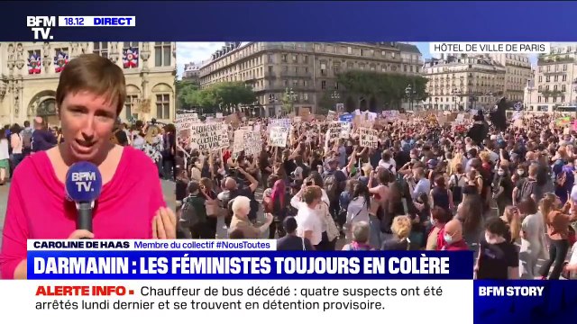 On a l'impression de revenir en arrière. Caroline De Haas réagit aux nominations de Gérald Darmanin et Éric Dupond-Moretti au gouvernement