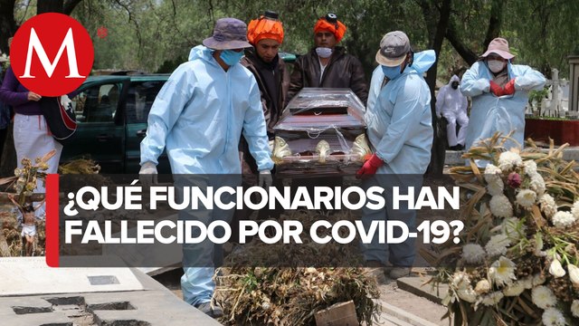 Funcionarios públicos mueren a causa de covid-19