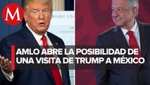 Invitación a Trump para visitar México está abierta: AMLO