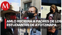 AMLO se reúne con padres de 43 normalistas de Ayotzinapa