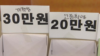 충북 영동군, 학생에 긴급재난지원금...최대 30만 원 / YTN