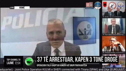 Télécharger la video: 37 të arrestuar, kapen 3 tonë drogë/ Operacion italo-shqiptar kundër një grupi trafikantësh