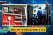 Hecho en Perú: Universidad Católica diseña planta de oxígeno que funciona 24 horas
