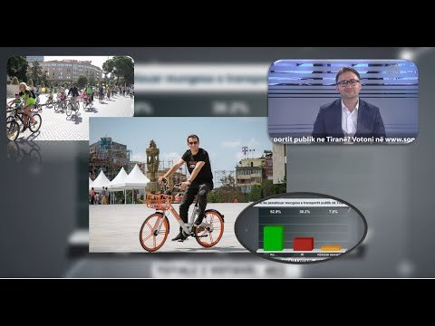 Report TV -Tirana pa urbanë,PROPOZIMI i qytetarit për BASHKINË:’ Të gjithëve nga një BIÇIKLETË’