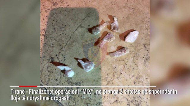 Cannabis sativa, kokainë, metamfetamine dhe MDMA/ Arrestohen dy person në Tiranë