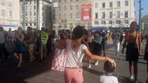 Marseille. Manifestation féministe contre le gouvernement