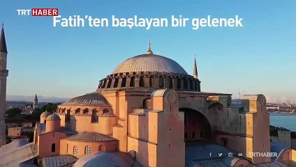 İstanbul Valiliğinden "Hoş geldin Ayasofya" paylaşımı