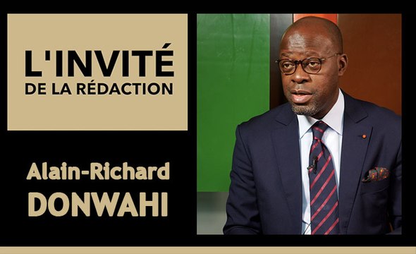 L'INVITE DE LA REDACTION AVEC LE MINISTRE ALAIN-RICHARD DONWAHI