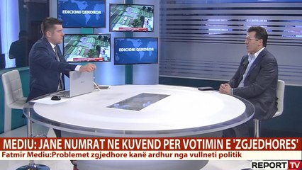 Deklarata e fortë e Fatmir Mediut në Report TV: Largohem po nuk fituam në 2021