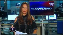 Ministra María Paula Romo anunció que buscan a los autores intelectuales del atentado en canal ecuatoriano
