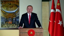 Cumhurbaşkanı Erdoğan: 'Türk milletinin Ayasofya üzerindeki hakkı, bu eseri ilk inşa edenlerden daha az değildir' - ANKARA