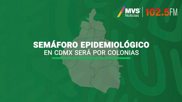 Semáforo epidemiológico en CDMX será por colonias