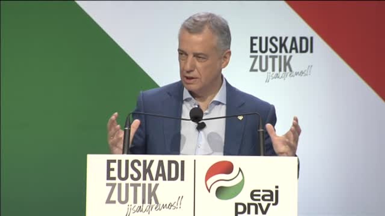 Urkullu: "No tengo miedo, no tenemos miedo. Lo ha vuelto a confirmar la Junta Electoral. Votar es seguro"