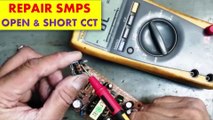 How to repair switch mode power supply SMPS - 321 PWM SMPS ic power supply input short circuit