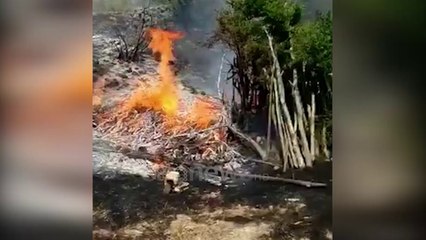 Ora News - Digjen nga zjarri dy banesa në fshatin Juban të Shkodrës