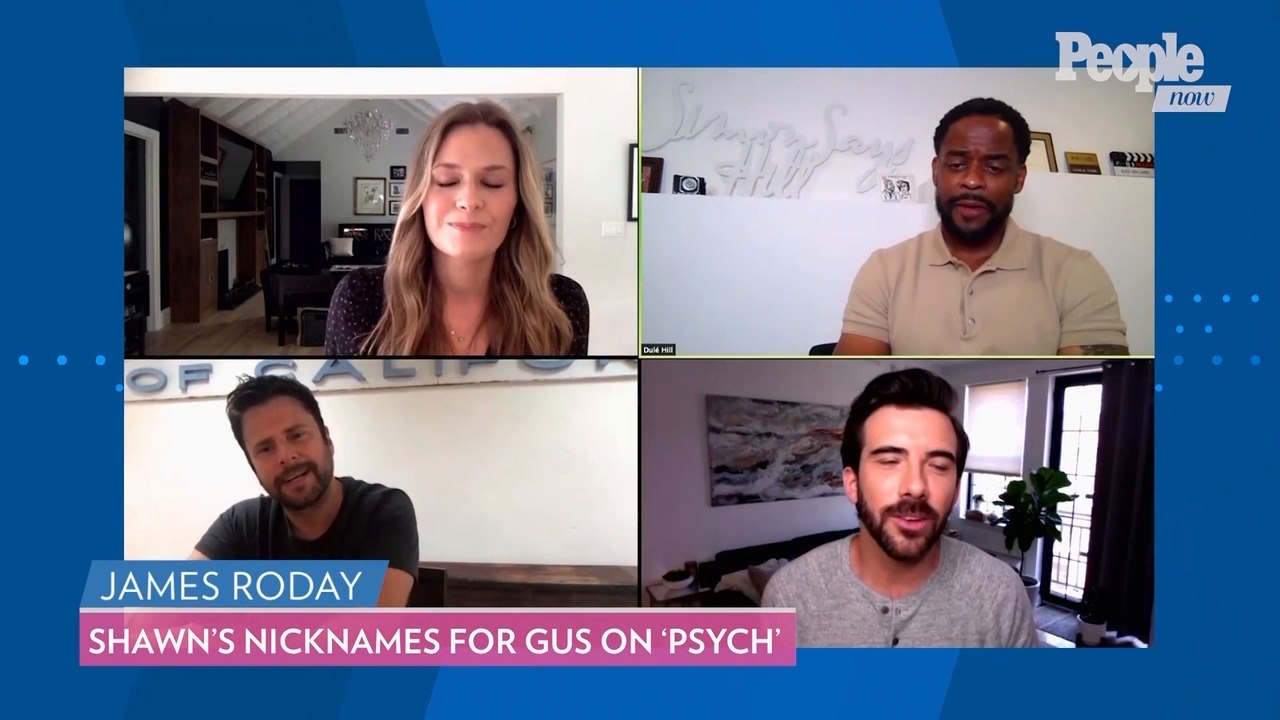 Actor James Roday Breaks Down Psych Character Shawn's Best Nicknames for Gus