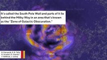 South Pole Wall: Newly Discovered Cosmic Structure Is 1.4 Billion Light-Years Across
