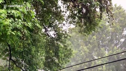 Tropical Storm Fay rocks small Pennsylvania town