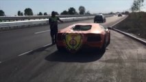 Shqiptari me Lamborghini e patentë të huaj 'fluturon' me 236 km/h, gjobitet por nuk i hiqet patenta