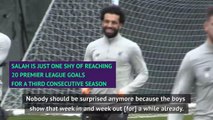 Klopp hails Salah’s 'crazy numbers' for Liverpool