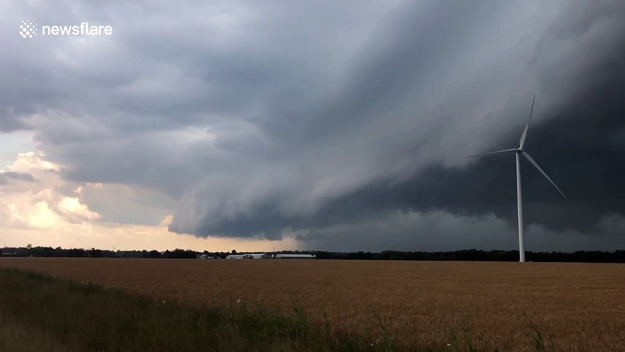Intense storms impact Ontario, Canada