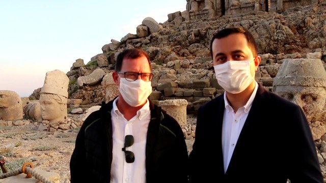 Konrad Adenauer Vakfı Türkiye Başkanı, Nemrut Dağı'nda güneşin batışını izledi - ADIYAMAN