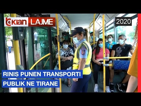 Rinis punen transporti publik ne Tirane | Lajme - News