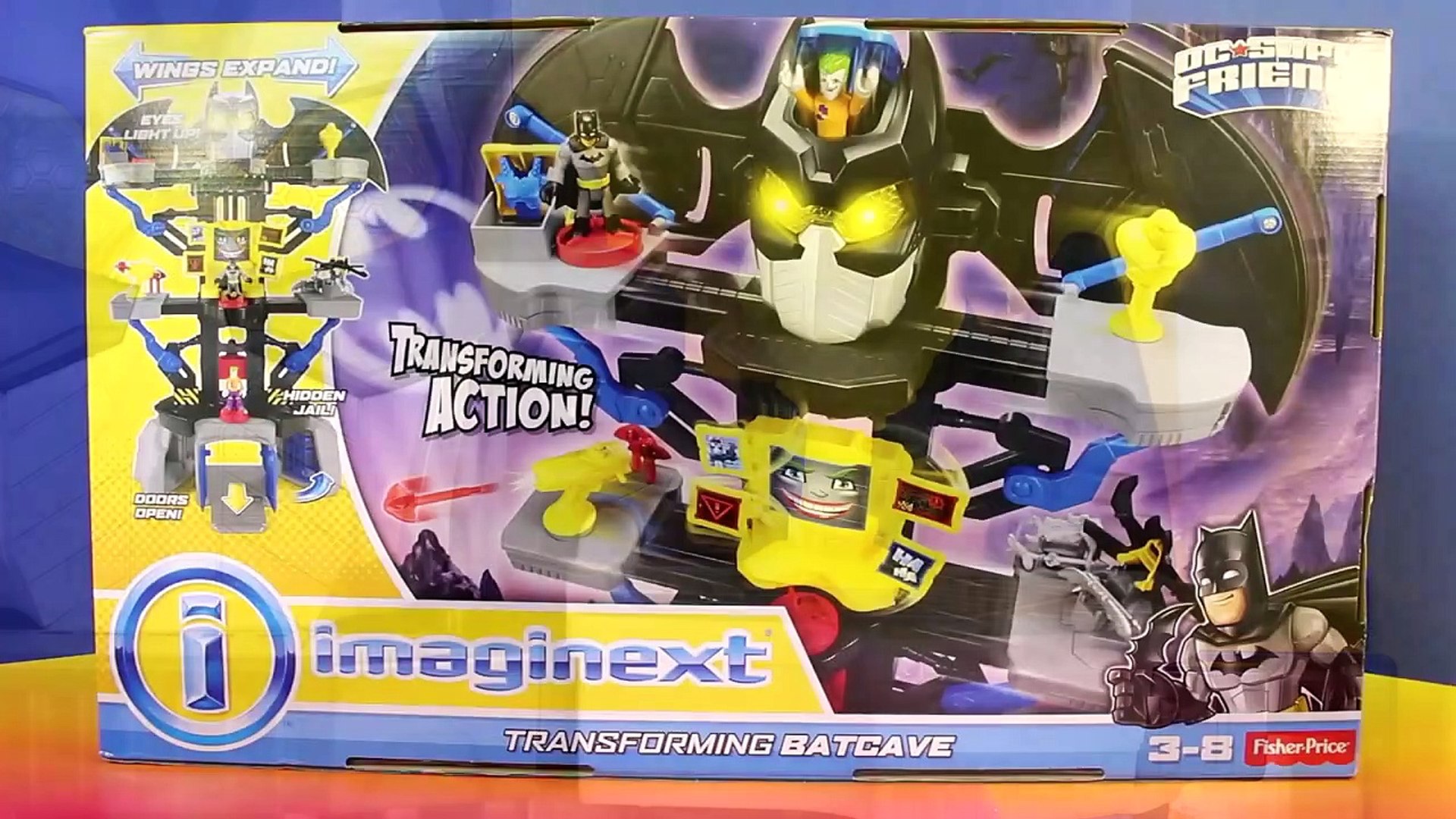 imaginext transforming batcave